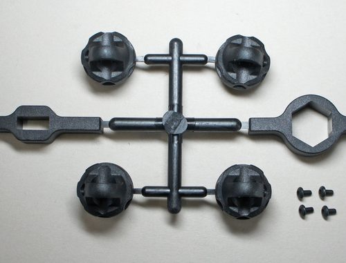 B2502 MSB1 Shock Caps w/Shock Tool